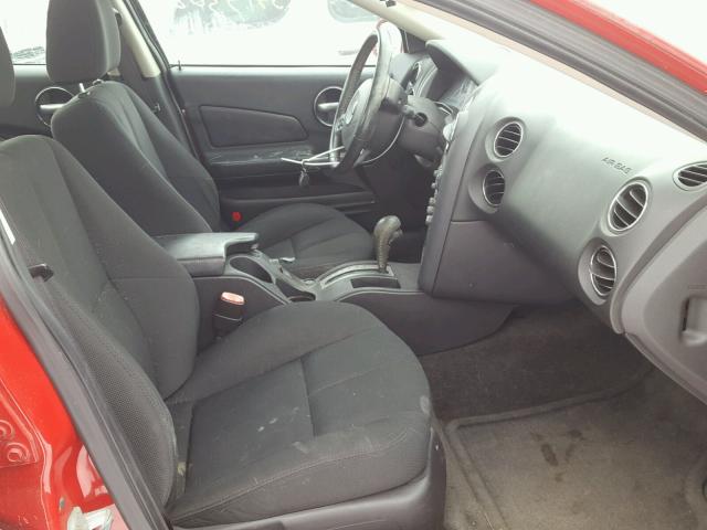 2G2WP552271122679 - 2007 PONTIAC GRAND PRIX RED photo 5