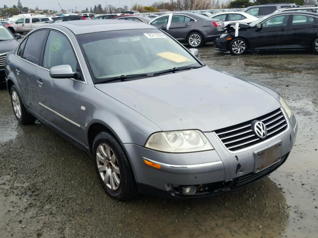 WVWPD63B72P248162 - 2002 VOLKSWAGEN PASSAT GLS GRAY photo 1