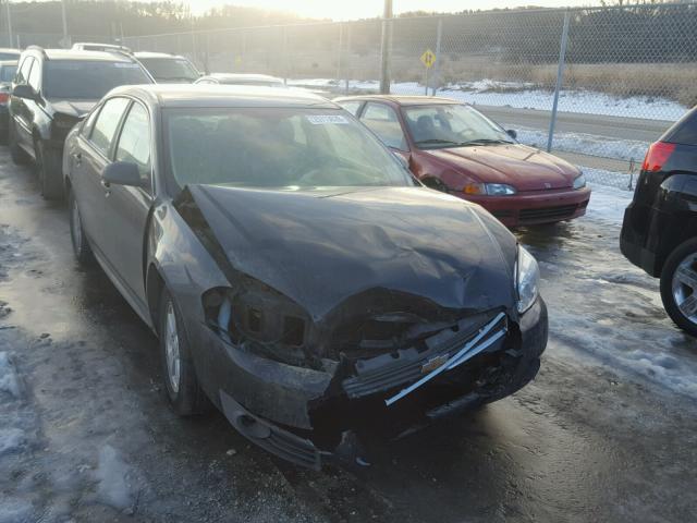 2G1WB5EK4A1154768 - 2010 CHEVROLET IMPALA LT BLACK photo 1