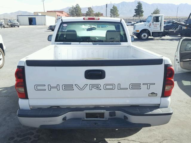 3GCEC14X27G199598 - 2007 CHEVROLET SILVERADO WHITE photo 6