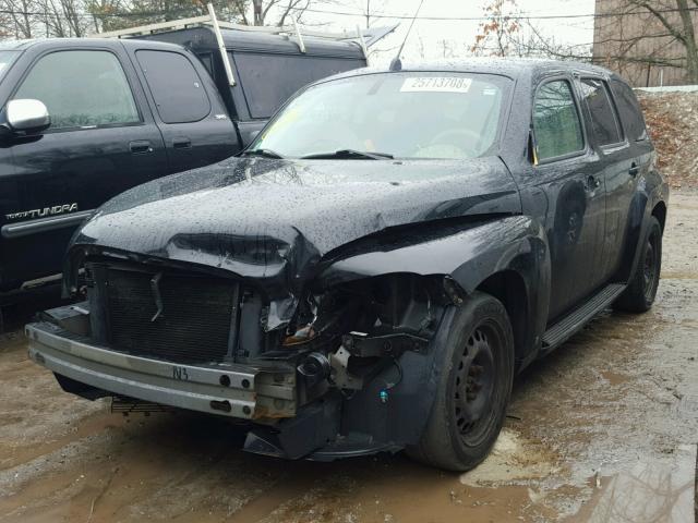 3GNCA13B19S612749 - 2009 CHEVROLET HHR LS BLACK photo 2