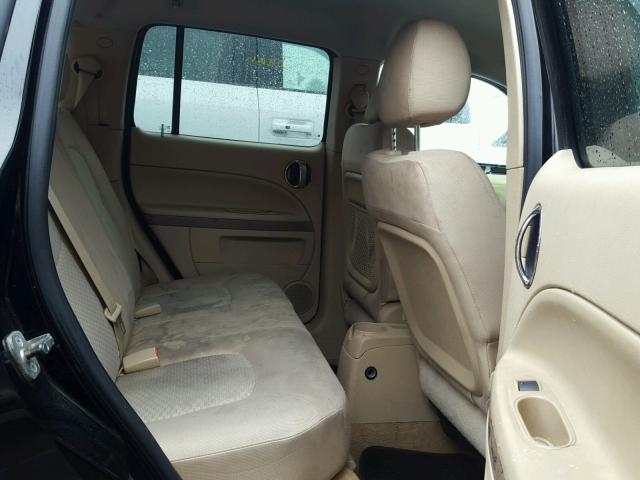 3GNCA13B19S612749 - 2009 CHEVROLET HHR LS BLACK photo 6