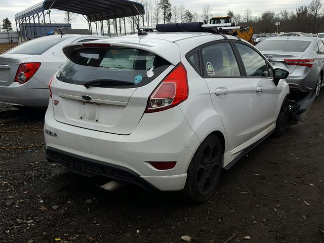 3FADP4GX6FM148446 - 2015 FORD FIESTA ST WHITE photo 4