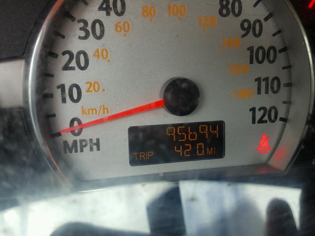 1G8AW15F37Z170522 - 2007 SATURN ION LEVEL RED photo 8