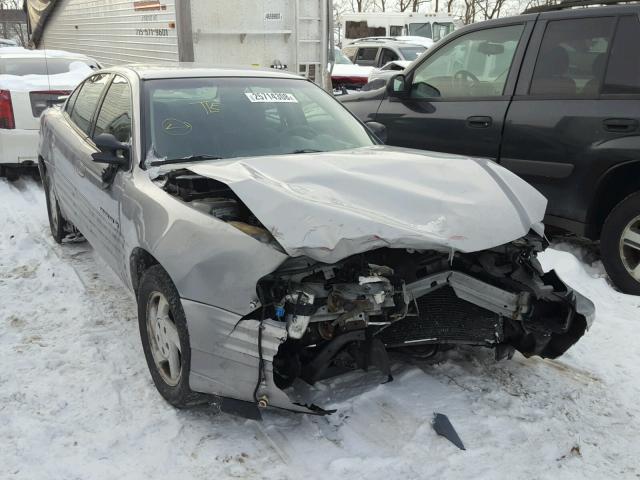 1G2NF52T0YC509965 - 2000 PONTIAC GRAND AM S GRAY photo 1