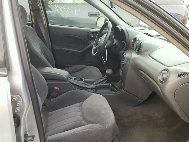 1G2NF52T0YC509965 - 2000 PONTIAC GRAND AM S GRAY photo 5