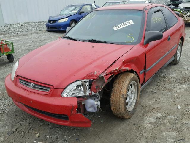 1HGEJ7129WL051355 - 1998 HONDA CIVIC HX RED photo 9