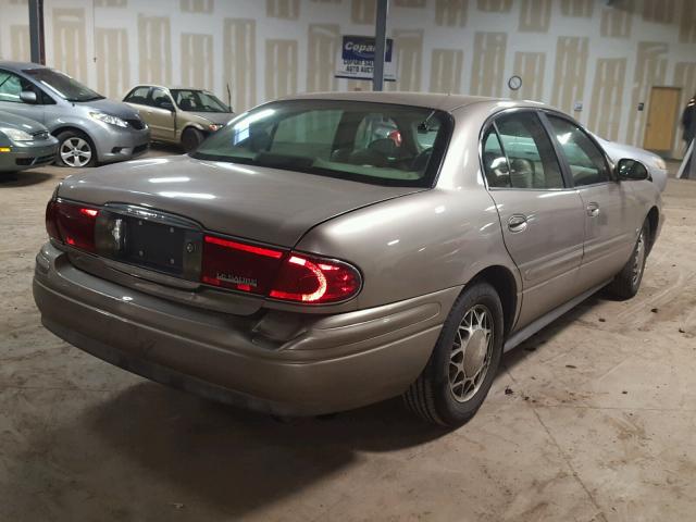 1G4HR54K744168410 - 2004 BUICK LESABRE LI GOLD photo 4