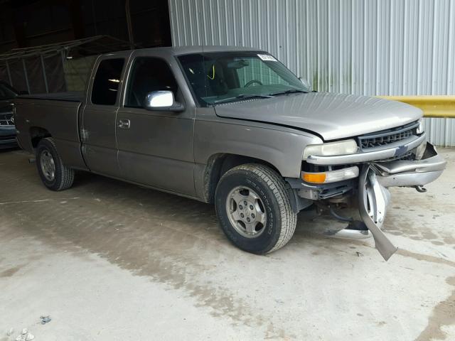 1GCEC19V21Z282155 - 2001 CHEVROLET SILVERADO SILVER photo 1