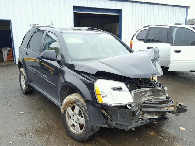 2CNDL33F586048506 - 2008 CHEVROLET EQUINOX LT BLACK photo 1