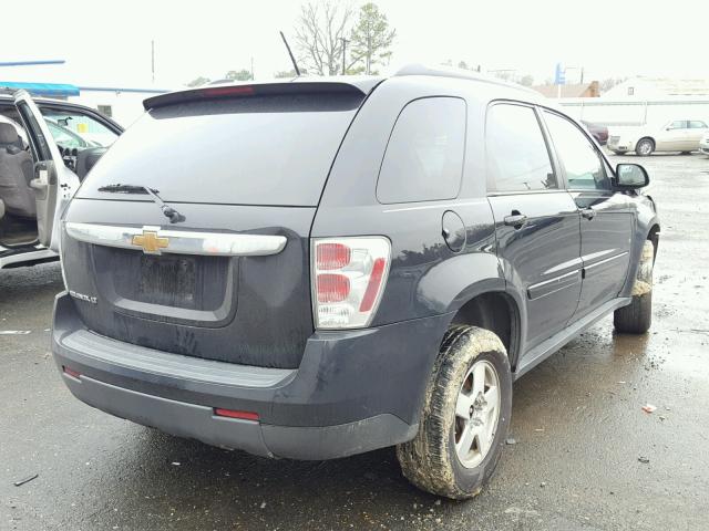 2CNDL33F586048506 - 2008 CHEVROLET EQUINOX LT BLACK photo 4