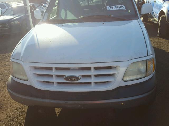 2FTRX17293CB07464 - 2003 FORD F150 WHITE photo 9