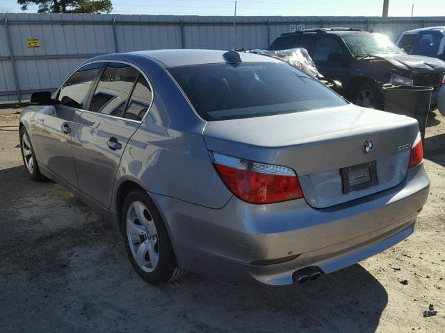 WBANA73534B066620 - 2004 BMW 530 I GRAY photo 3