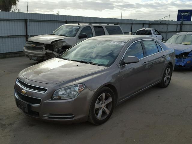 1G1ZC5E13BF207262 - 2011 CHEVROLET MALIBU 1LT 棕色 照片 2