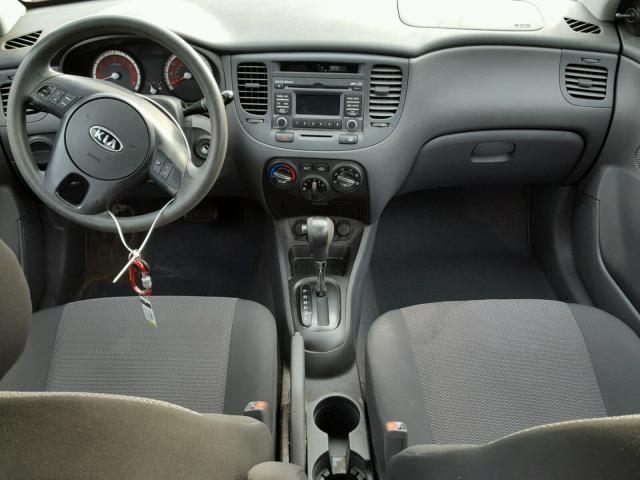KNADH4A33A6687643 - 2010 KIA RIO LX Կարմիր լուսանկար 9