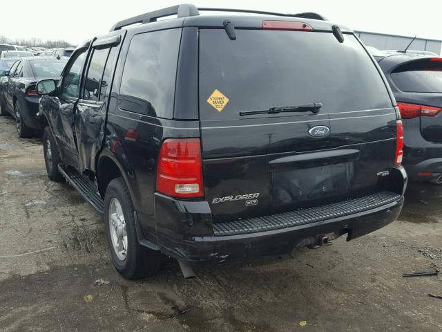 1FMZU73K55UB61019 - 2005 FORD EXPLORER X BLACK photo 3