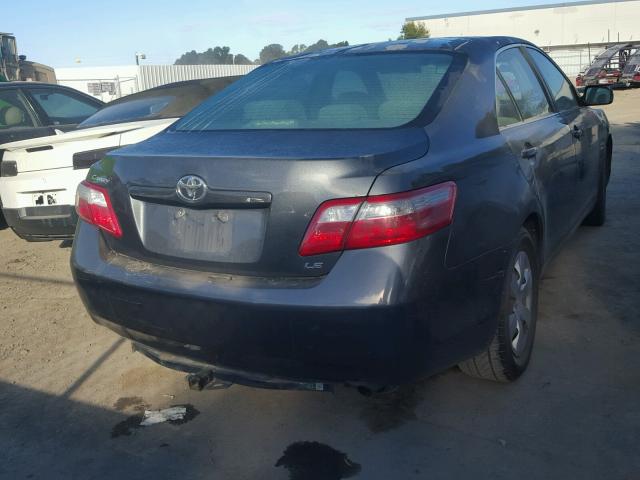 4T1BE46K07U592721 - 2007 TOYOTA CAMRY NEW GRAY photo 4