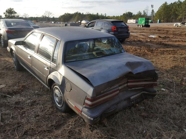 1G4AL51W2HD404302 - 1987 BUICK CENTURY LI GRAY photo 3