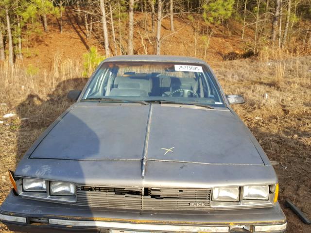 1G4AL51W2HD404302 - 1987 BUICK CENTURY LI GRAY photo 7