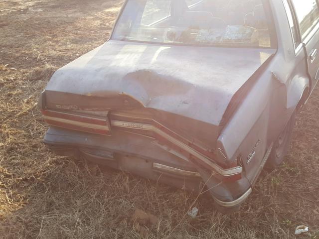 1G4AL51W2HD404302 - 1987 BUICK CENTURY LI GRAY photo 9