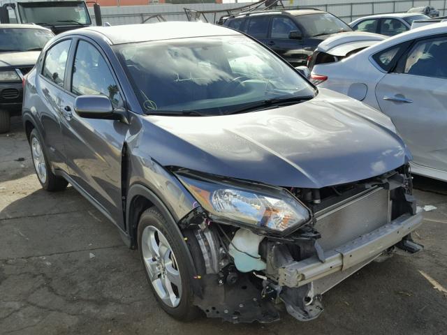 3CZRU5G30GM735846 - 2016 HONDA HR-V LX GRAY photo 1