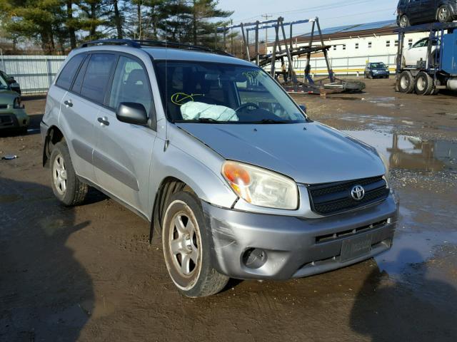 JTEHD20V746011977 - 2004 TOYOTA RAV4 SILVER photo 1