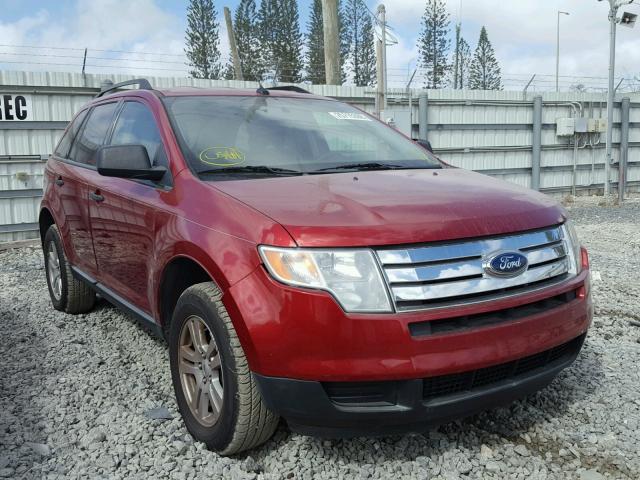 2FMDK36CX8BB05147 - 2008 FORD EDGE SE RED photo 1