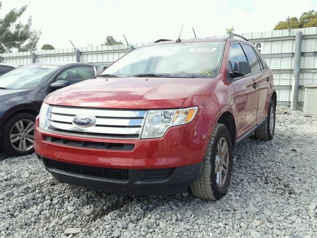 2FMDK36CX8BB05147 - 2008 FORD EDGE SE RED photo 2