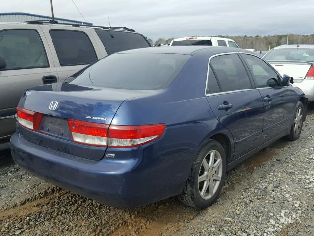 1HGCM66553A018257 - 2003 HONDA ACCORD EX BLUE photo 4