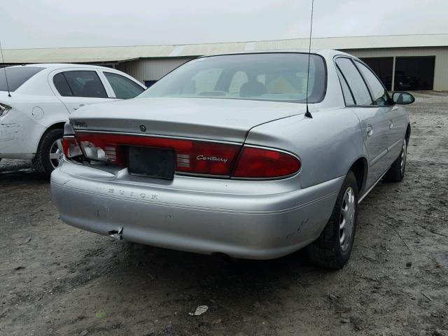 2G4WS52J241234458 - 2004 BUICK CENTURY CU SILVER photo 4