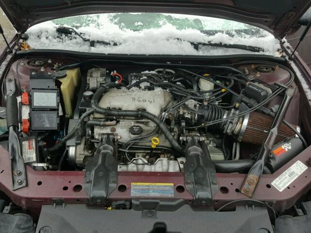 2G1WW12E439278667 - 2003 CHEVROLET MONTE CARL 栗色 照片 7