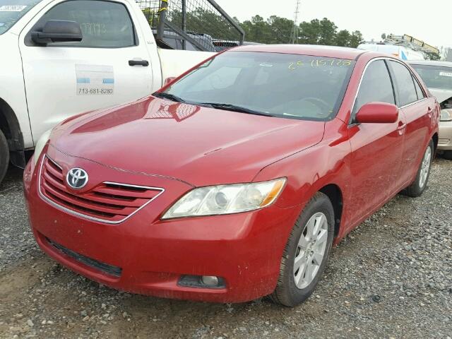 4T1BE46K29U313787 - 2009 TOYOTA CAMRY BASE RED photo 2