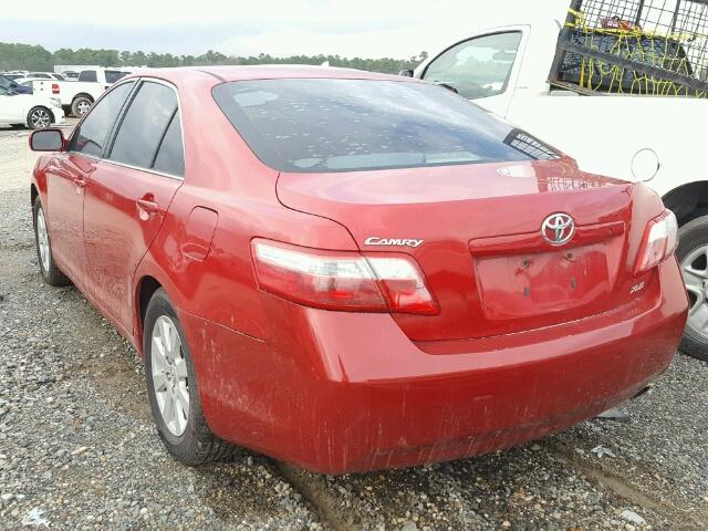 4T1BE46K29U313787 - 2009 TOYOTA CAMRY BASE RED photo 3