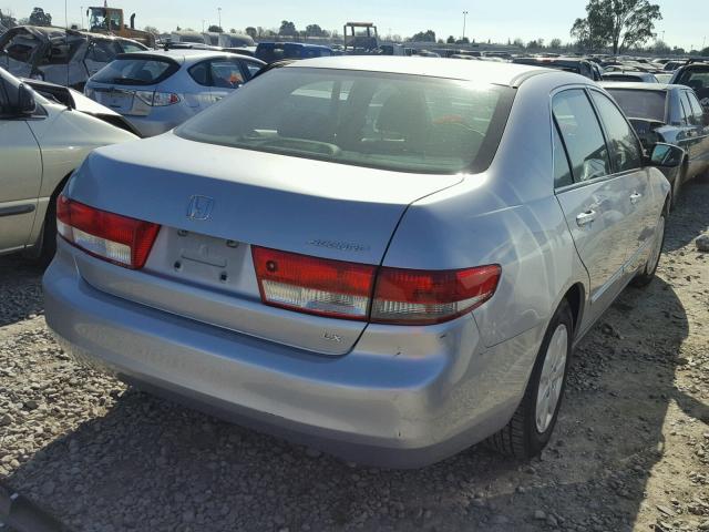 JHMCM56303C069014 - 2003 HONDA ACCORD LX SILVER photo 4