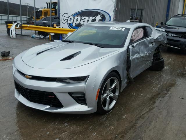 1G1FF1R73G0139279 - 2016 CHEVROLET CAMARO SS SILVER photo 2