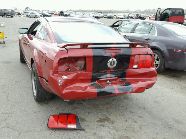 1ZVHT80N785121379 - 2008 FORD MUSTANG TWO TONE photo 3