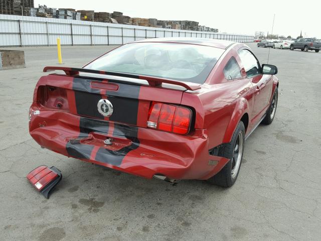 1ZVHT80N785121379 - 2008 FORD MUSTANG TWO TONE photo 4