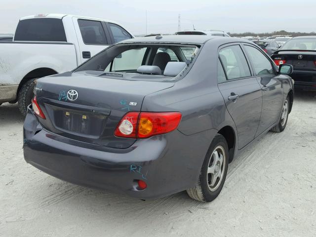 JTDBL40E99J009029 - 2009 TOYOTA COROLLA BA GRAY photo 4