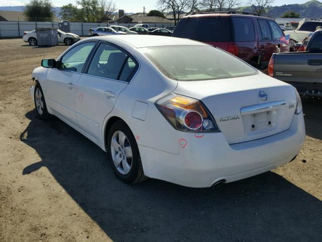 1N4AL21E07N489133 - 2007 NISSAN ALTIMA 2.5 WHITE photo 3