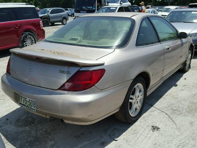 19UYA3251XL003445 - 1999 ACURA 2.3CL BEIGE photo 4