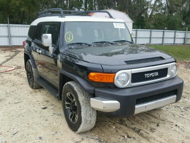 JTEBU11F170044407 - 2007 TOYOTA FJ CRUISER BLACK photo 1