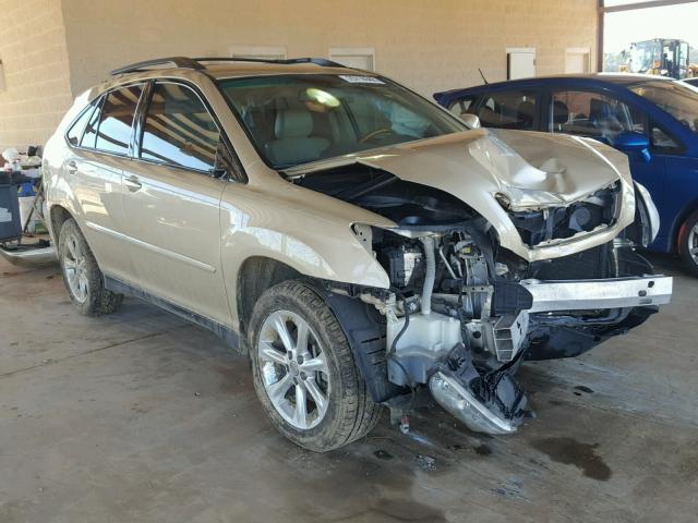 2T2GK31U29C059285 - 2009 LEXUS RX 350 GOLD photo 1