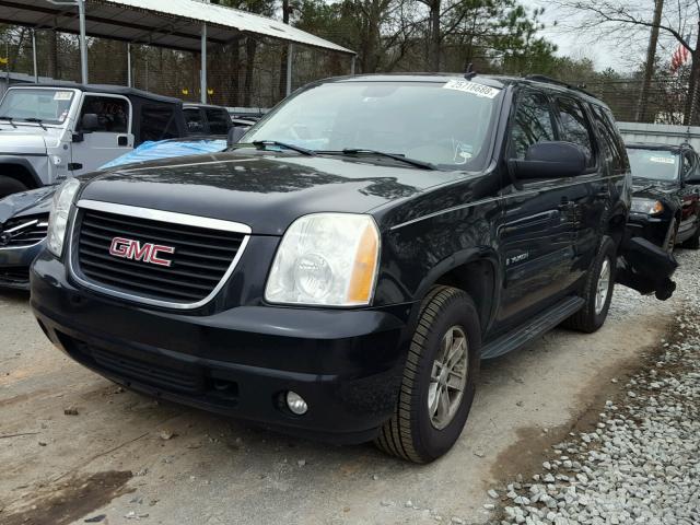 1GKFC13J87R221108 - 2007 GMC YUKON BLACK photo 2