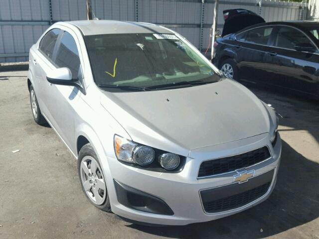 1G1JA5SH2F4149764 - 2015 CHEVROLET SONIC LS GRAY photo 1