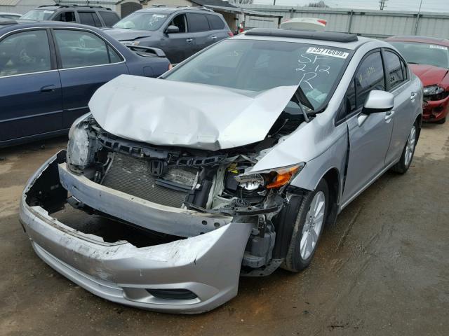2HGFB2F88CH329544 - 2012 HONDA CIVIC EX Gümüş foto 2