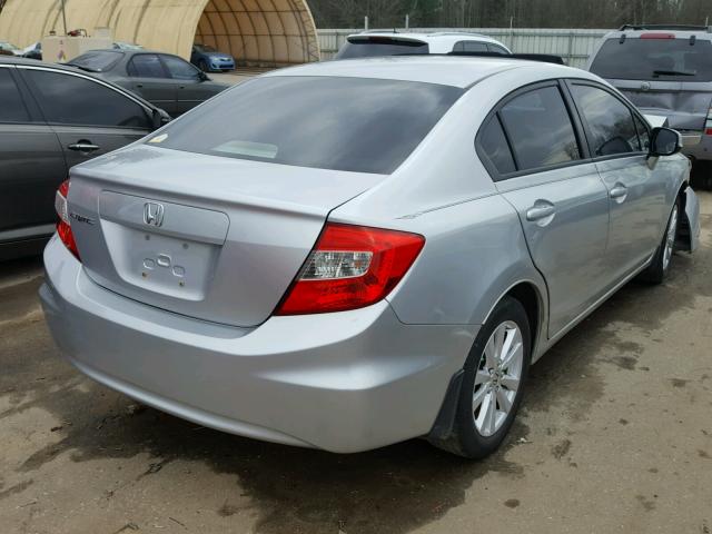 2HGFB2F88CH329544 - 2012 HONDA CIVIC EX Gümüş foto 4