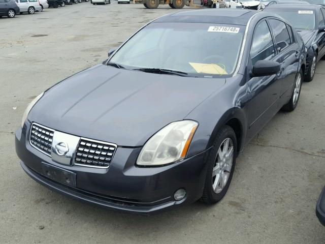 1N4BA41E14C920107 - 2004 NISSAN MAXIMA SE GRAY photo 2