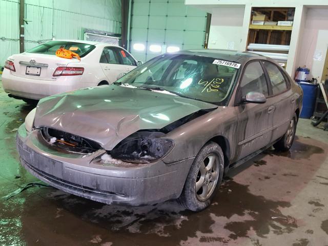 1FAFP55263A158683 - 2003 FORD TAURUS SES GREEN photo 2