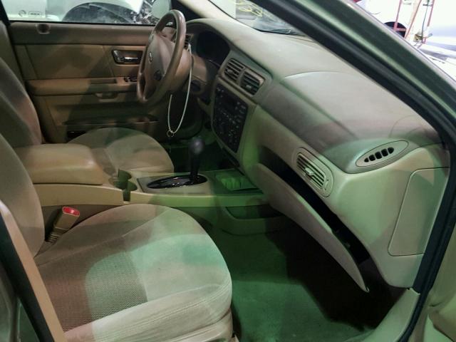 1FAFP55263A158683 - 2003 FORD TAURUS SES GREEN photo 5