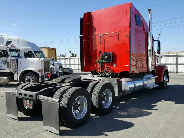 1FUJGMDR9CDBM9516 - 2012 FREIGHTLINER CONVENTION RED photo 4